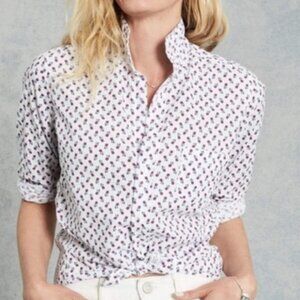 Frank & Eileen Purple Pineapple Button Up Shirt s